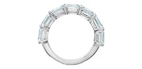 14K White Gold 3.50cttw Lab Grown Diamond Band - 4.5