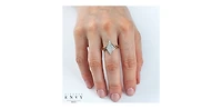 10K Yellow Gold 0.50cttw Diamond Ring - size 6.5