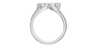14K Gold 1.50cttw Lab Grown Pear Cut Diamond Ring - / 4.5