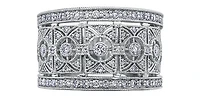 10K White Gold 0.85cttw Diamond Ring - 4