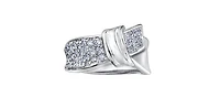 10K White Gold 0.70cttw Diamond Ring