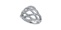 10K White Gold 0.75cttw Diamond Ring