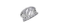 10K White Gold 0.53cttw  Diamond Ring - 4