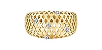 10K Yellow Gold 0.6cttw Diamond Ring