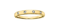 10K Gold Diamond Ring - /