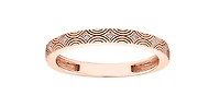 10K Rose Gold 0.036cttw Diamond Ring - / 4.5