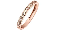 10K Rose Gold 0.036cttw Diamond Ring - / 4.5
