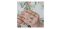 10K White Gold 0.40cttw Canadian Diamond Engagement Ring, Size 6.5