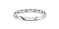 10K White Gold 0.02cttw Diamond Ring