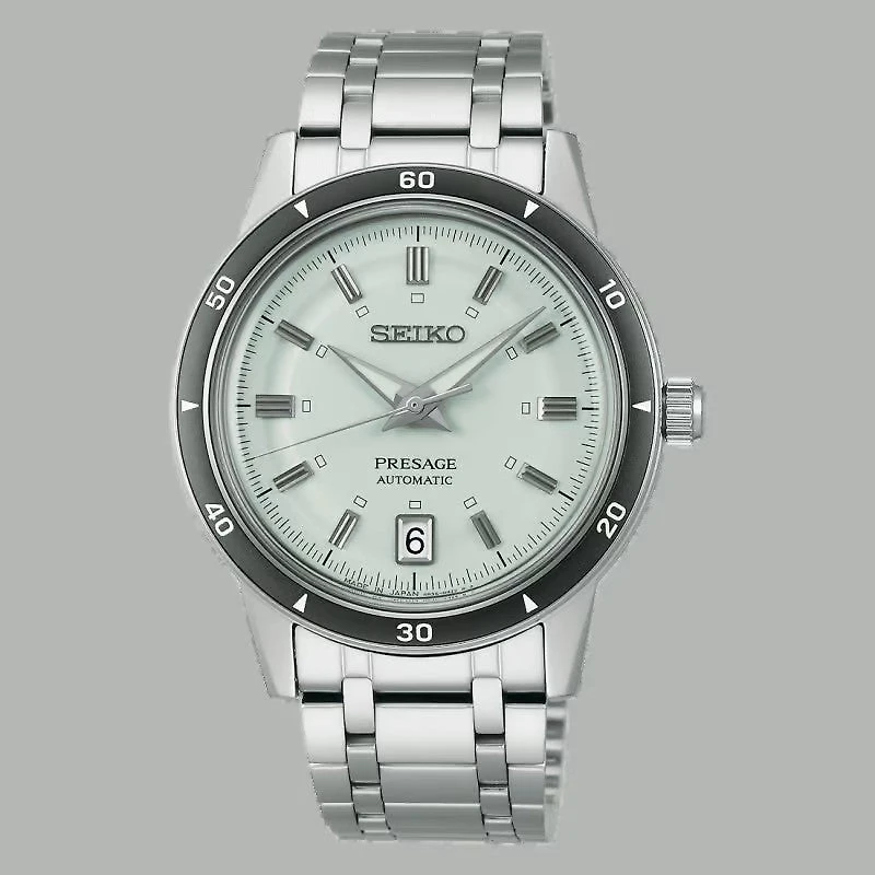 Seiko Presage Style 60s in Ice Green  SRPL71J1 - Shipping Immediately