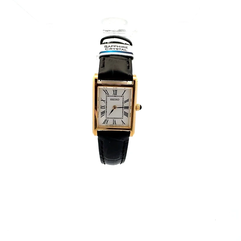 Seiko Classic Quartz White Dial Ladies Watch SWR108P1 - Shipping Immediately