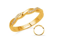 14K Gold 0.15cttw Diamond Ring