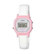 Casio Classic Digital Watch -LA11WL-4A - Pink and White