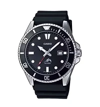 Casio Analog Watch- MDV-106-1AV, Black
