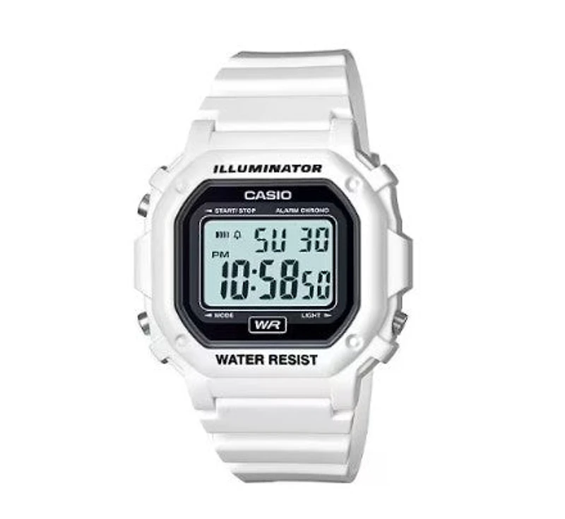 Casio Digital Watch - White - F-108WHC-7ACF