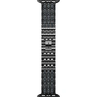 Swarovski Sparkling princess strap compatible with Apple Watch®, Black, Black Finish, Pre-order only - 5678675