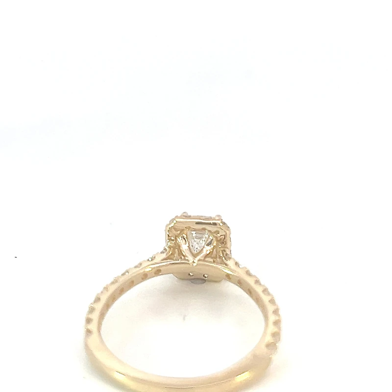 14K Yellow Gold 0.91cttw Lab Grown Diamond Engagement Ring - / 4.5