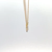 10K Yellow Gold 0.13cttw Diamond Necklace