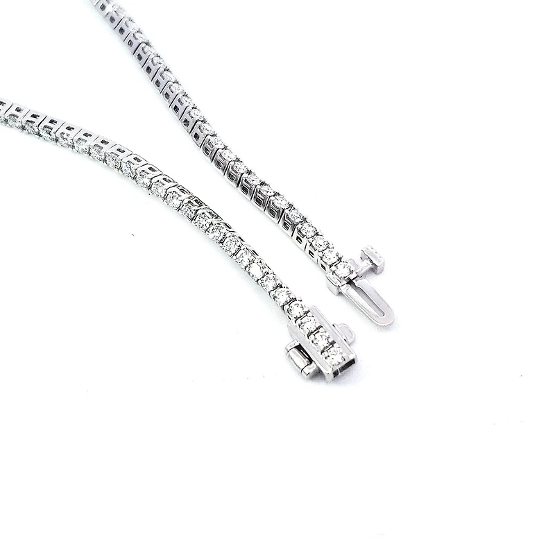 14K White Gold 2.00 cttw Lab Grown Diamond Tennis Bracelet