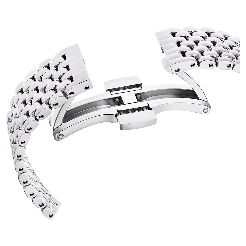 Swarovski Certa watch, Swiss Made, Metal bracelet, Silver tone, Stainless steel 5673022