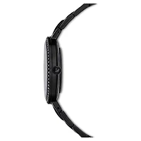 Swarovski - Cosmopolitan watch, Swiss Made, Metal bracelet, Black, Black finish 5547646