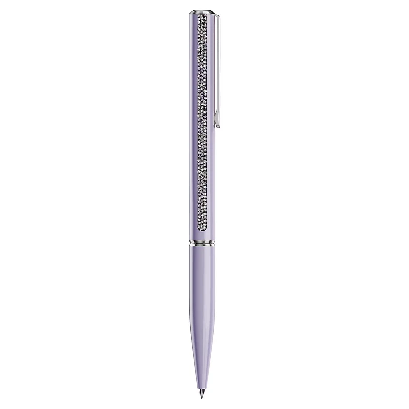 Swarovski - Crystal Shimmer Glide ballpoint pen, Purple, Purple lacquered, Chrome plated 5707707