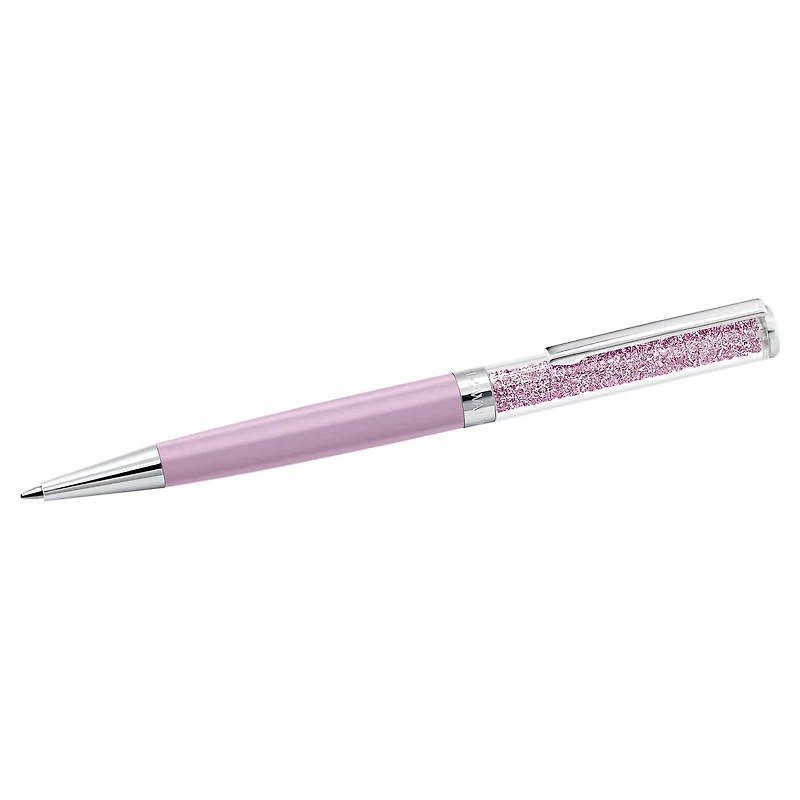 Swarovski Crystalline ballpoint pen, Purple, Purple lacquered, Chrome plated 5224388
