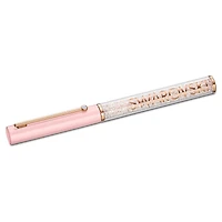 Swarovski Crystalline Gloss ballpoint pen, Pink, Pink lacquered, Rose gold-tone plated 5568756