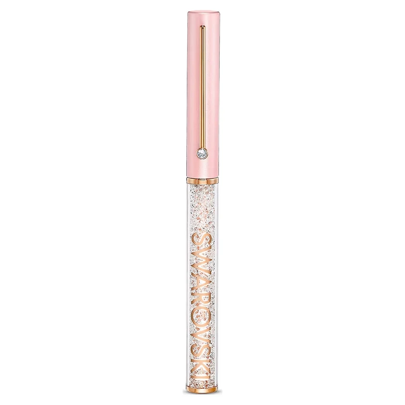 Swarovski Crystalline Gloss ballpoint pen, Pink, Pink lacquered, Rose gold-tone plated 5568756
