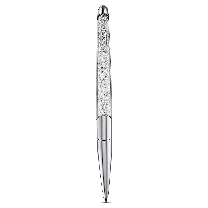 Swarovski Crystalline Nova ballpoint pen, Silver tone, Chrome plated 5534324