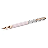 Swarovski - Crystalline Silk ballpoint pen, Pink, Pink lacquered, Rose gold-tone plated 5709614
