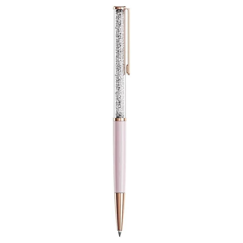 Swarovski - Crystalline Silk ballpoint pen, Pink, Pink lacquered, Rose gold-tone plated 5709614
