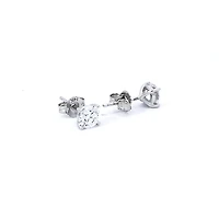 14K White Gold 1.10cttw Lab Grown Diamond Stud Earrings