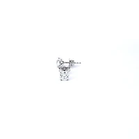 14K White Gold 1.10cttw Lab Grown Diamond Stud Earrings