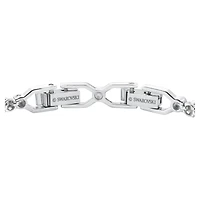 Swarovski Imber Tennis bracelet Round cut, White, Rhodium plated - 1808960