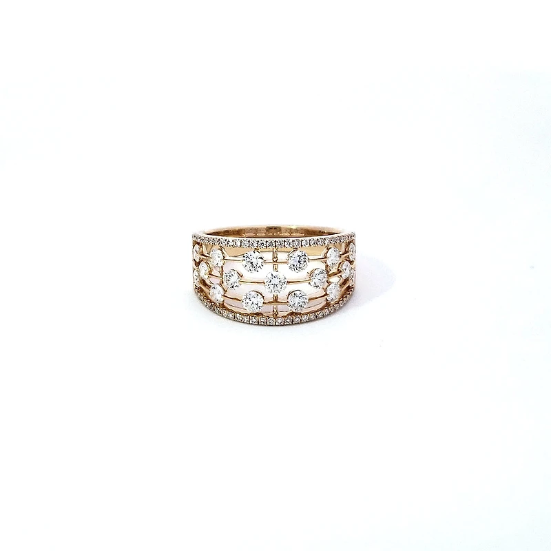 14K Yellow Gold 1.20 cttw Diamond Ring