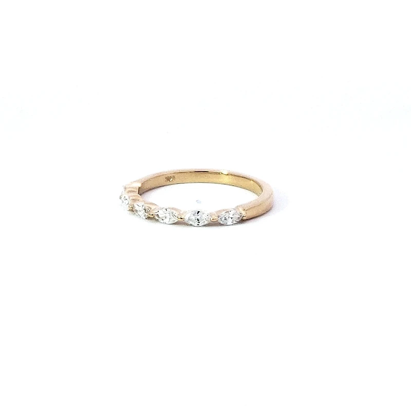 14K Yellow Gold 0.40 cttw Diamond Ring - / 4.5
