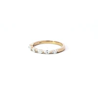 14K Yellow Gold 0.40 cttw Diamond Ring - / 4.5