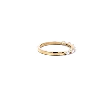 14K Yellow Gold 0.40 cttw Diamond Ring - / 4.5
