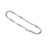 14K White Gold 0.51 cttw Diamond Bracelet