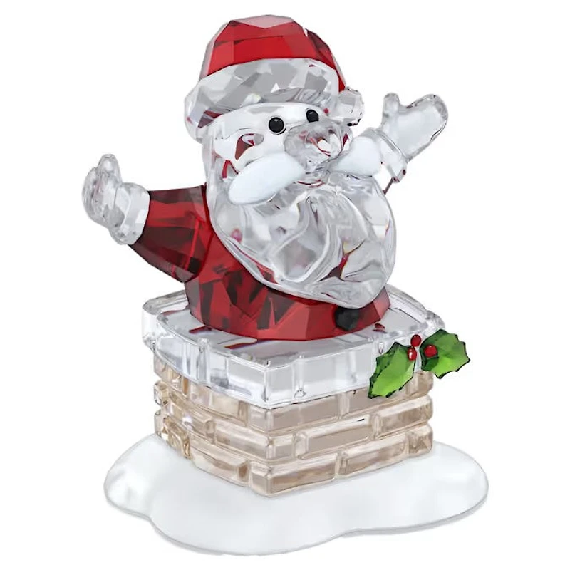 Swarovski - Holiday Cheers Santa Claus and Chimney 5701507
