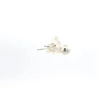 925 Sterling Silver Ball Stud Earrings- Various Sizes