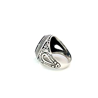 Argent Silver and Onyx Ring