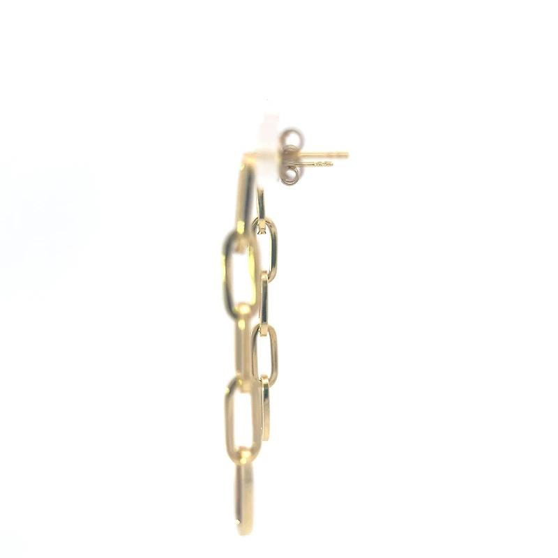 10K Yellow Gold Dangling Earrings