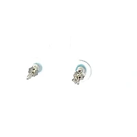 925 Sterling Silver Blue Stone Earrings