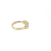 14K Yellow Gold Diamond Ring