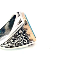 Argent Silver and Turquoise Ring