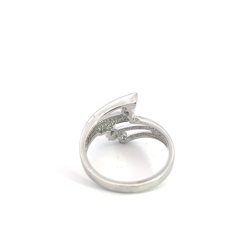 10K White Gold 0.34cttw Diamond Ring - / 4.5
