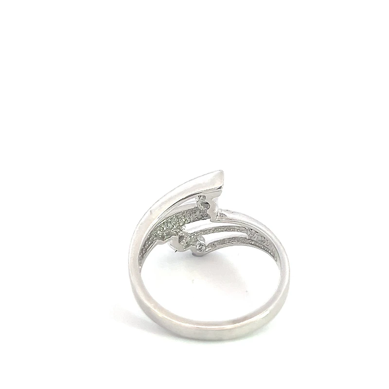 10K White Gold 0.34cttw Diamond Ring - / 4.5