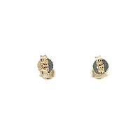 10K Yellow Gold 0.15 cttw Round Brilliant Cut Canadian Diamond Earrings